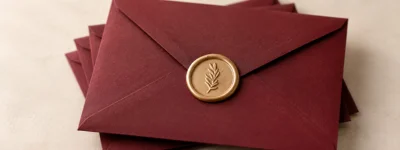 Lakzegels voor op enveloppen