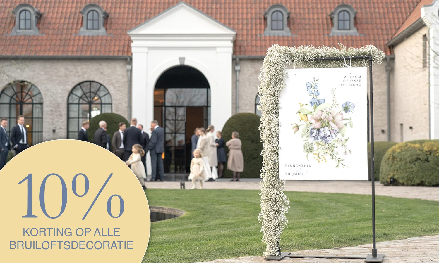 Bruiloftsdecoratie